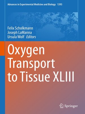 cover image of Oxygen Transport to Tissue XLIII
